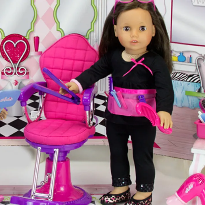 Kids Teamson Sophia's Hair Care Set for 18" Dolls, Pink -FINAL SALE