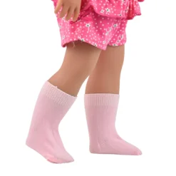 Kids Teamson Sophia's Knee Socks for 18" Dolls, Light Pink- FINAL SALE