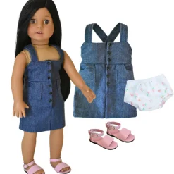 Kids Teamson Sophia's Modern Girl Collection Posable 18'' Soft Bodied Vinyl Dolls “Julia" with Dark Brown Hair & Brown Eyes- FINAL SALE