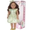 Kids Teamson Sophia's Modern Girl Collection Posable 18'' Soft Bodied Vinyl Dolls "Carly" with Auburn Hair and Blue Eyes