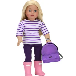 Kids Teamson Sophia's Nylon Backpack for 18
