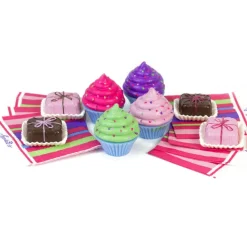 Kids Teamson Sophia's 12-Piece Cupcakes & Petit Fours Dessert Set for 18" Dolls, Multi- FINAL SALE