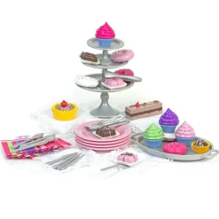 Kids Teamson Sophia's 39-Piece Dessert and Display Set for 18'' Dolls, Multi- FINAL SALE