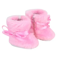 Kids Teamson Sophia's 3-Piece Fleece Winter Set with Pea Coat, Boots and Hat, Light Pink- FINAL SALE