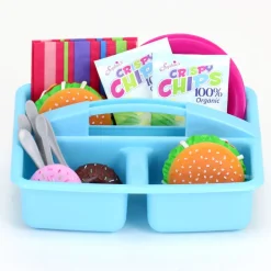 Kids Teamson Sophia's 17-Piece Picnic Caddy & Food Set for 18" Dolls, Multi- FINAL SALE