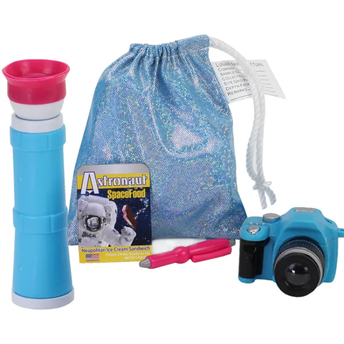 Kids Teamson Sophia's 8-Piece Smithsonian Astronaut Accessories for 18" Dolls, Multi- FINAL SALE