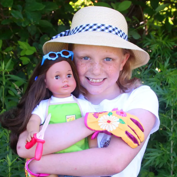 Kids Teamson Sophia's 16-Piece Smithsonian Horticulturist Set for 18" Dolls, Multi- FINAL SALE