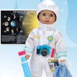 Kids Teamson Sophia's 8-Piece Smithsonian Astronaut Accessories for 18