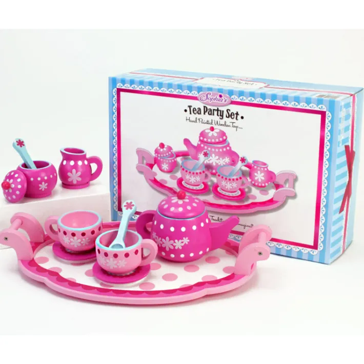 Kids Teamson Sophia's 10-Piece Tea Party Set, Pink- FINAL SALE