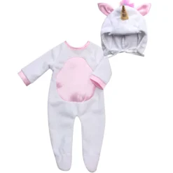 Kids Teamson Sophia's 2-Piece Unicorn Costume with Rainbow Hair for 15