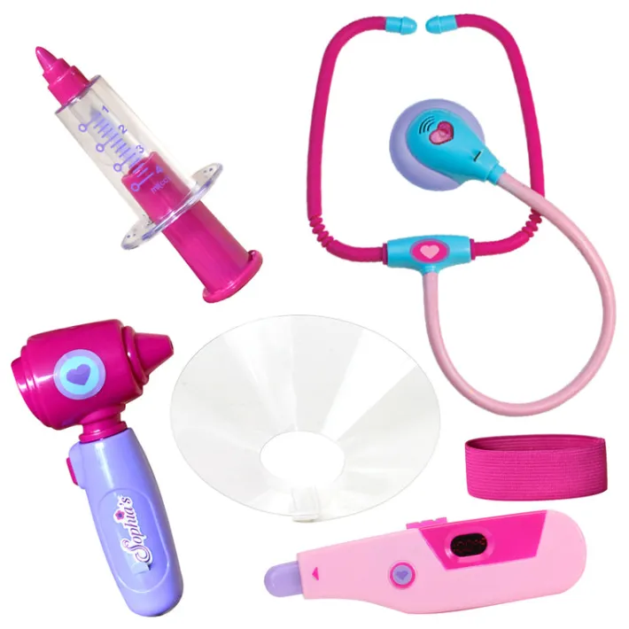 Kids Teamson Sophia's 10-Piece Veterinarian Kit with Realistic Devices and Puppy for 18" Dolls, Multi