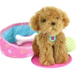 Kids Teamson Sophia's Plush Puppy and Accessories Set for 18