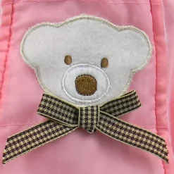 Kids Teamson Sophia's Polar Bear Hooded Snowsuit with Mittens for 15" Baby Dolls, Pink- FINAL SALE