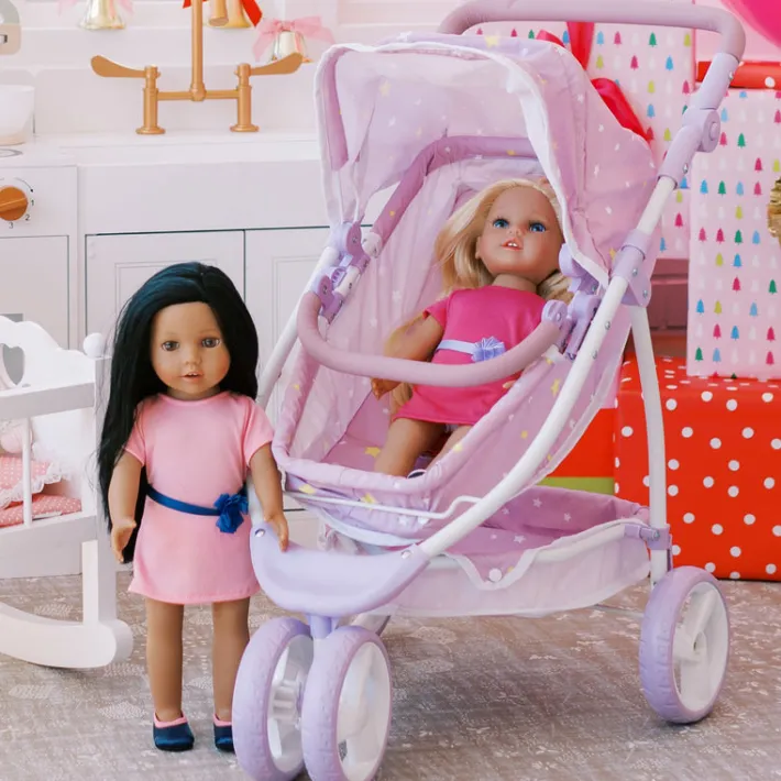 Kids Teamson Sophia's Posable 18" All Vinyl Blonde Hair Dolls "Chloe" with Blue Eyes