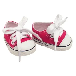 Kids Teamson Sophia's Set of 3 Canvas Tennis Shoes for 18