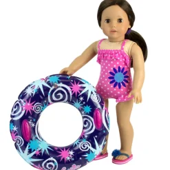 Kids Teamson Sophia's Summer Star Inflatable Inner Tube for 18