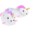 Kids Teamson Sophia's Unicorn Slippers with Rainbow Hair for 18" Dolls, White