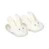 Kids Teamson Sophia’s White Bunny Slippers with Rabbit Ears for 18" Dolls