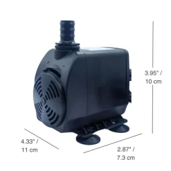 Teamson Home 635 GPH Adjustable Submersible Water Pump