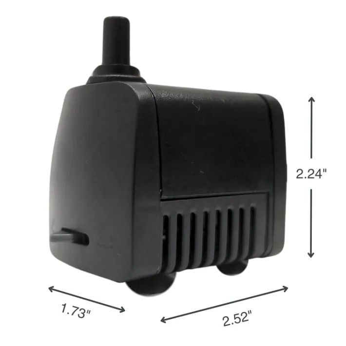 Teamson Home 119 GPH Adjustable Submersible Water Pump