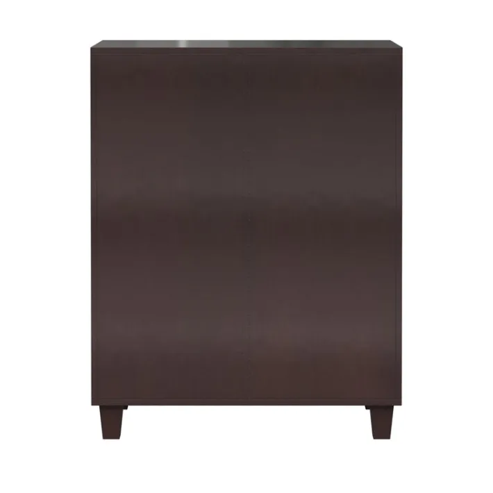 Teamson Home Catalina Single Door Free Standing Cabinet with Open Shelves and Drawer -FINAL SALE