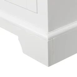 Teamson Home St. James Freestanding Two-Door Floor Cabinet , White