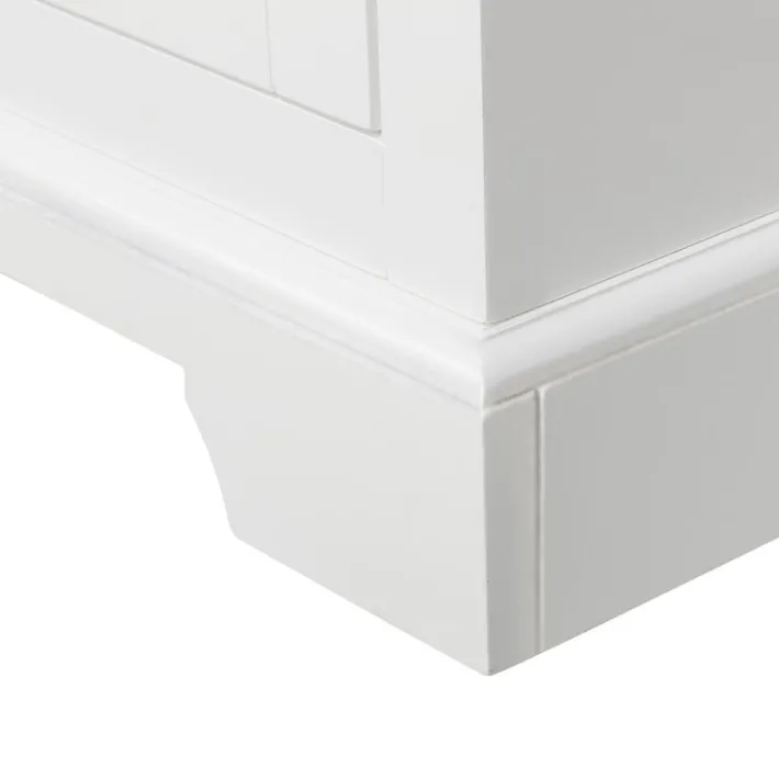 Teamson Home St. James Freestanding Two-Door Floor Cabinet , White