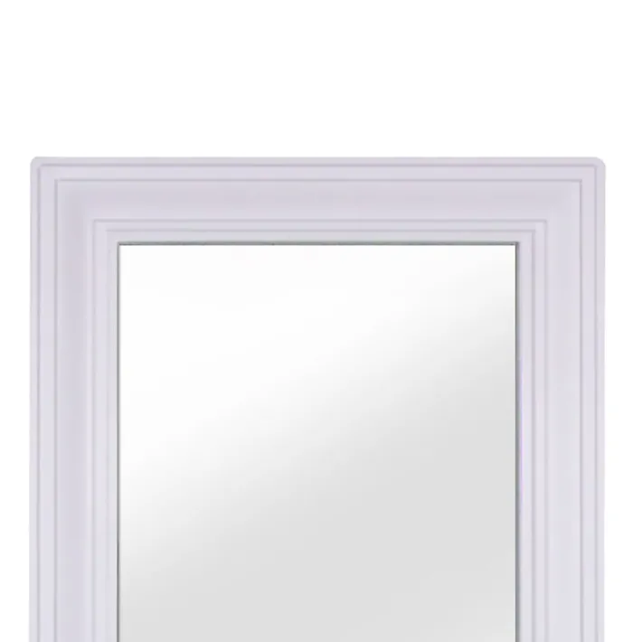 Teamson Home Stratford Removable Wall Mirror with Shelf, White