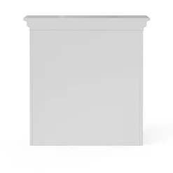 Teamson Home Stratford Removable Two-Door Wall Cabinet, White