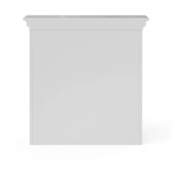 Teamson Home Stratford Removable Two-Door Wall Cabinet, White