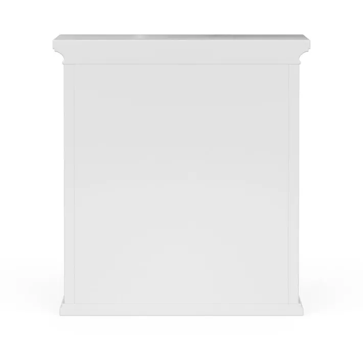 Teamson Home Versailles Wall Cabinet with 2 Shelves, White