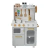 Kids Teamson Kids Little Chef Memphis Play Kitchen, Gray/Gold