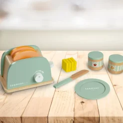 Kids Teamson Kids Little Chef Frankfurt Toaster Play Kitchen Accessories, Green