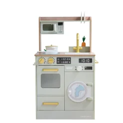 Kids Teamson Kids Little Chef Lake Tahoe Wooden Play Kitchen - Washer & Mini Garden