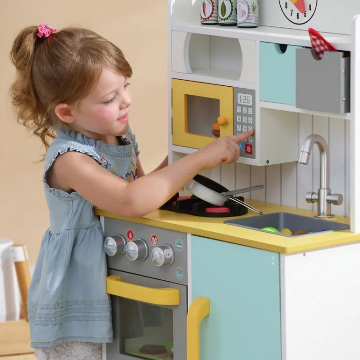 Kids Teamson Kids Little Chef Florence Play Kitchen with Accessories, Multi
