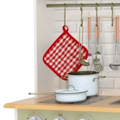 Kids Teamson Kids Little Chef Boston Modern Kitchen Playset, White/Green- FINAL SALE