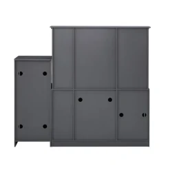 Kids Teamson Kids Little Chef Colonie Play Kitchen Set with Accessories, Gray
