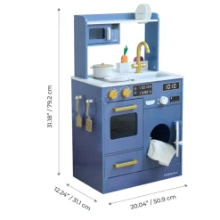Kids Teamson Kids Little Chef Lake Tahoe Wooden Play Kitchen - Washer & Mini Garden