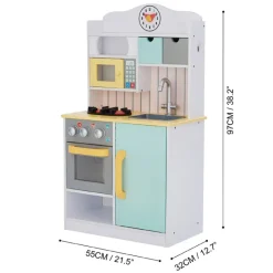 Kids Teamson Kids Little Chef Florence Play Kitchen with Accessories, Multi