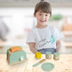 Kids Teamson Kids Little Chef Frankfurt Toaster Play Kitchen Accessories, Green