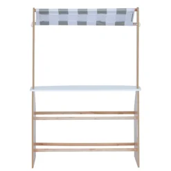 Kids Teamson Kids Little Helper Play Farmer's Market Stand, Mint/White