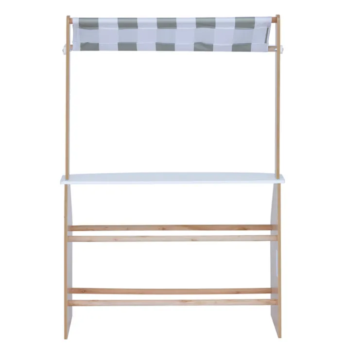 Kids Teamson Kids Little Helper Play Farmer's Market Stand, Mint/White