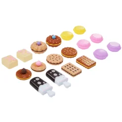 Kids Teamson Kids My Dream Bakery Shop, Treat Stand and Dessert Cart, White/Blue