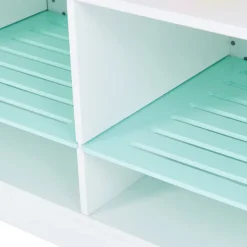 Kids Teamson Kids My Dream Bakery Shop, Treat Stand and Dessert Cart, White/Blue