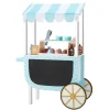 Kids Teamson Kids My Little Helper Ice Cream Cart & Accessories, Blue/White