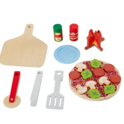 Kids Teamson Kids My Little Helper Pizza Oven & Accessories, Gray/Natural