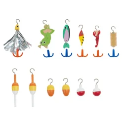 Kids Teamson Kids My Little Helper Fishing Shop & Accessories, Green/Yellow