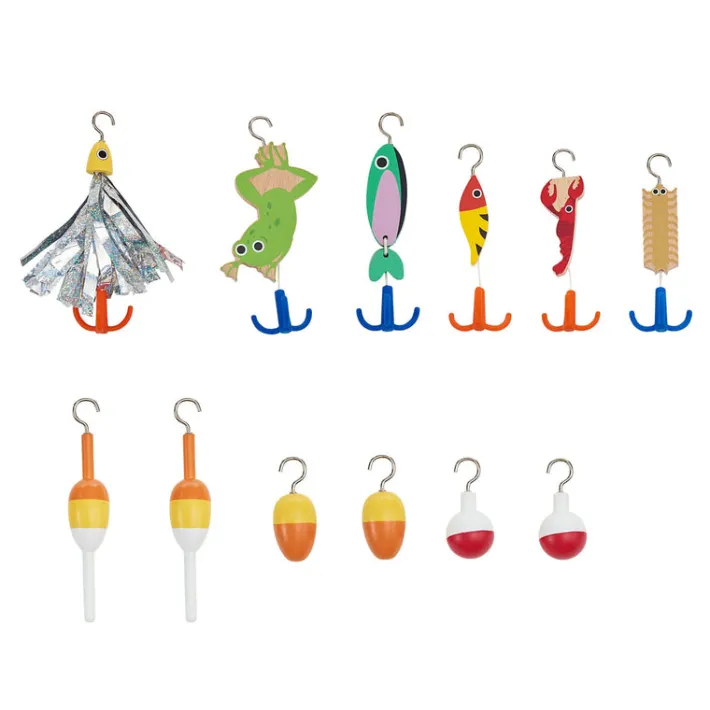 Kids Teamson Kids My Little Helper Fishing Shop & Accessories, Green/Yellow
