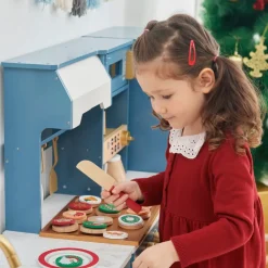 Kids Teamson Kids Play Cuttable Christmas Cookies Baking & Decorating Set, Multi