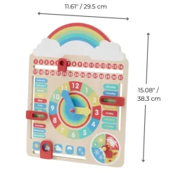 Kids Teamson Kids Preschool Play All About Today Calendar, Multicolor